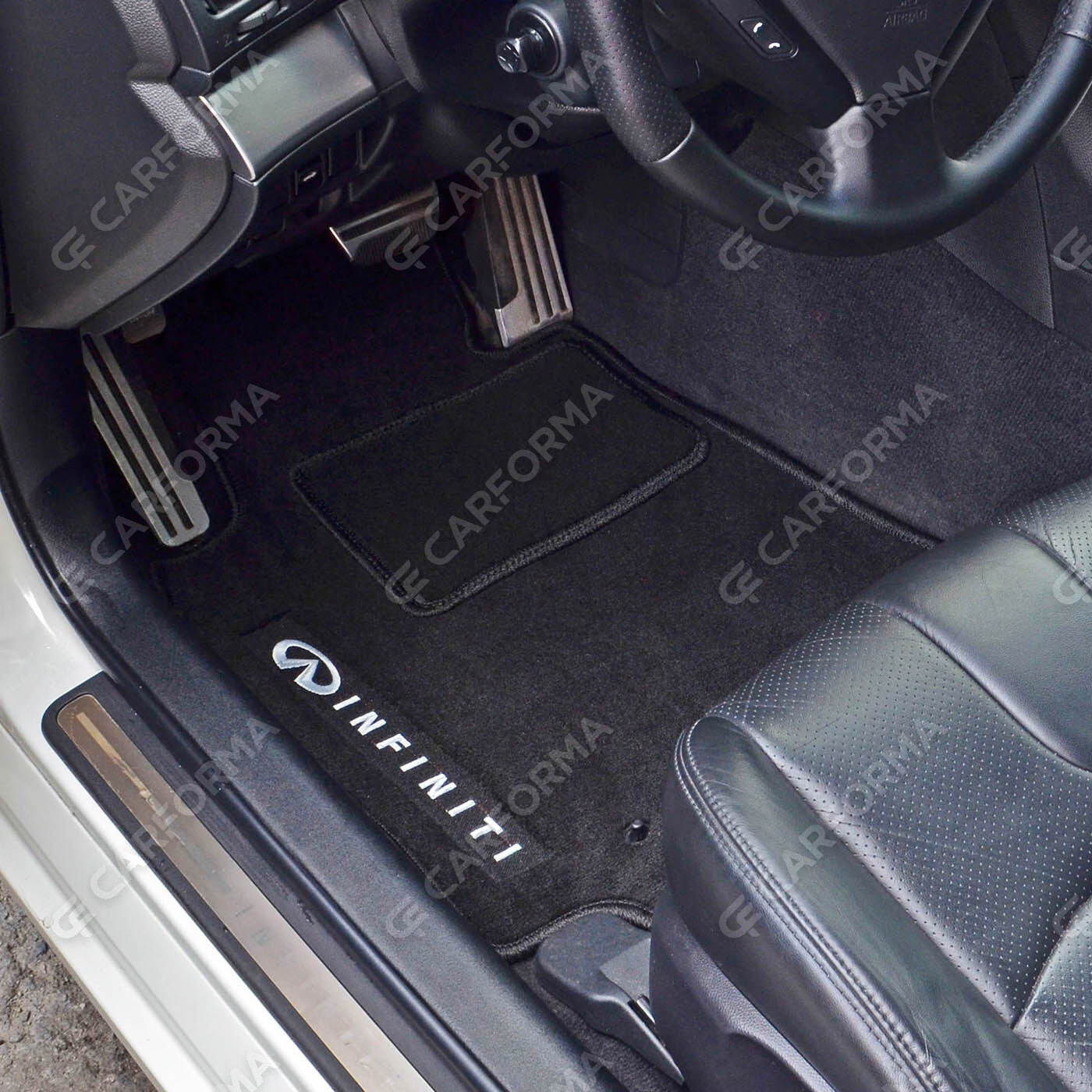Ворсовые коврики на Infiniti Q60 I 2013&nbsp;-&nbsp;2016 в Череповеце