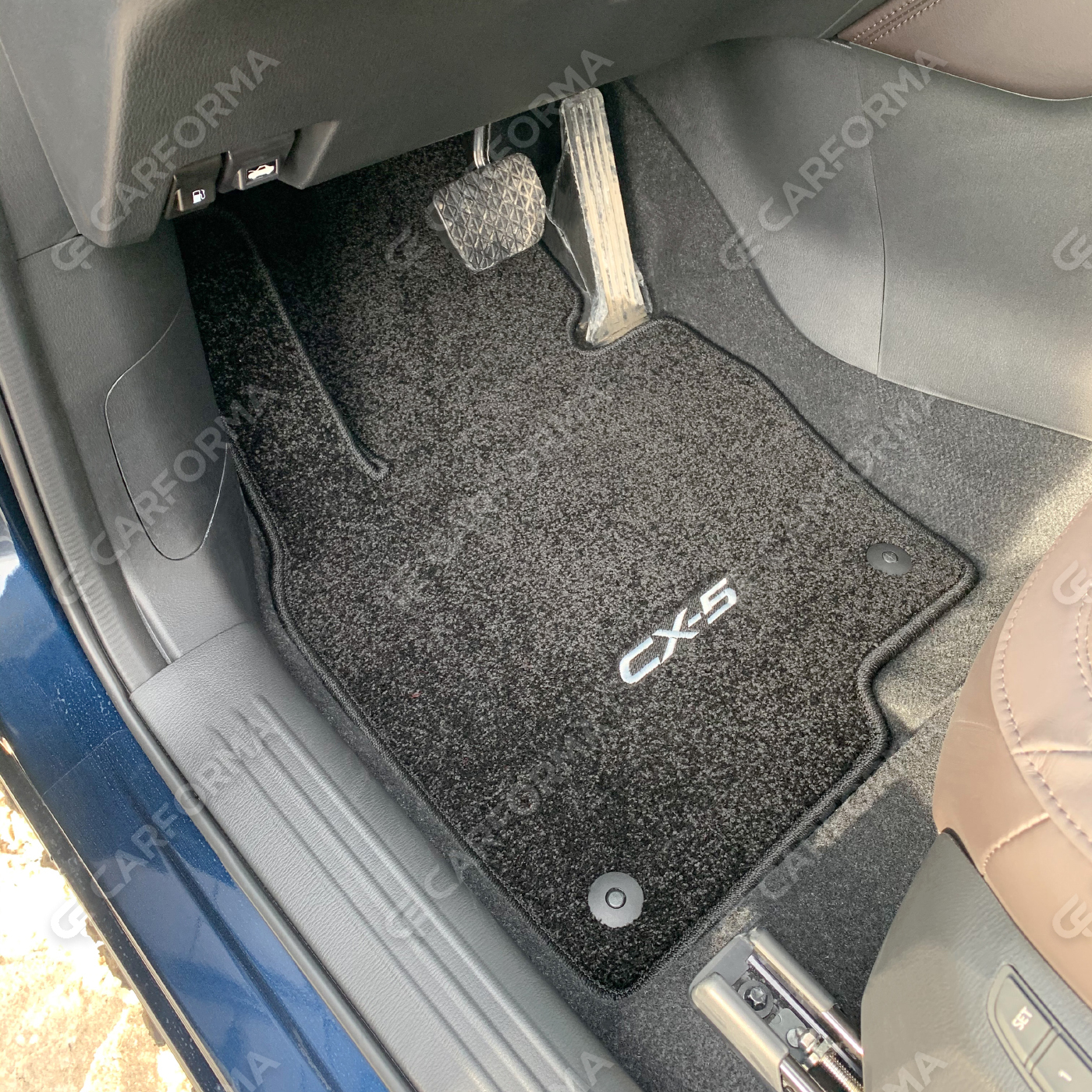 Ворсовые коврики на Mazda CX5 II 2016&nbsp;-&nbsp;2026 в Череповеце