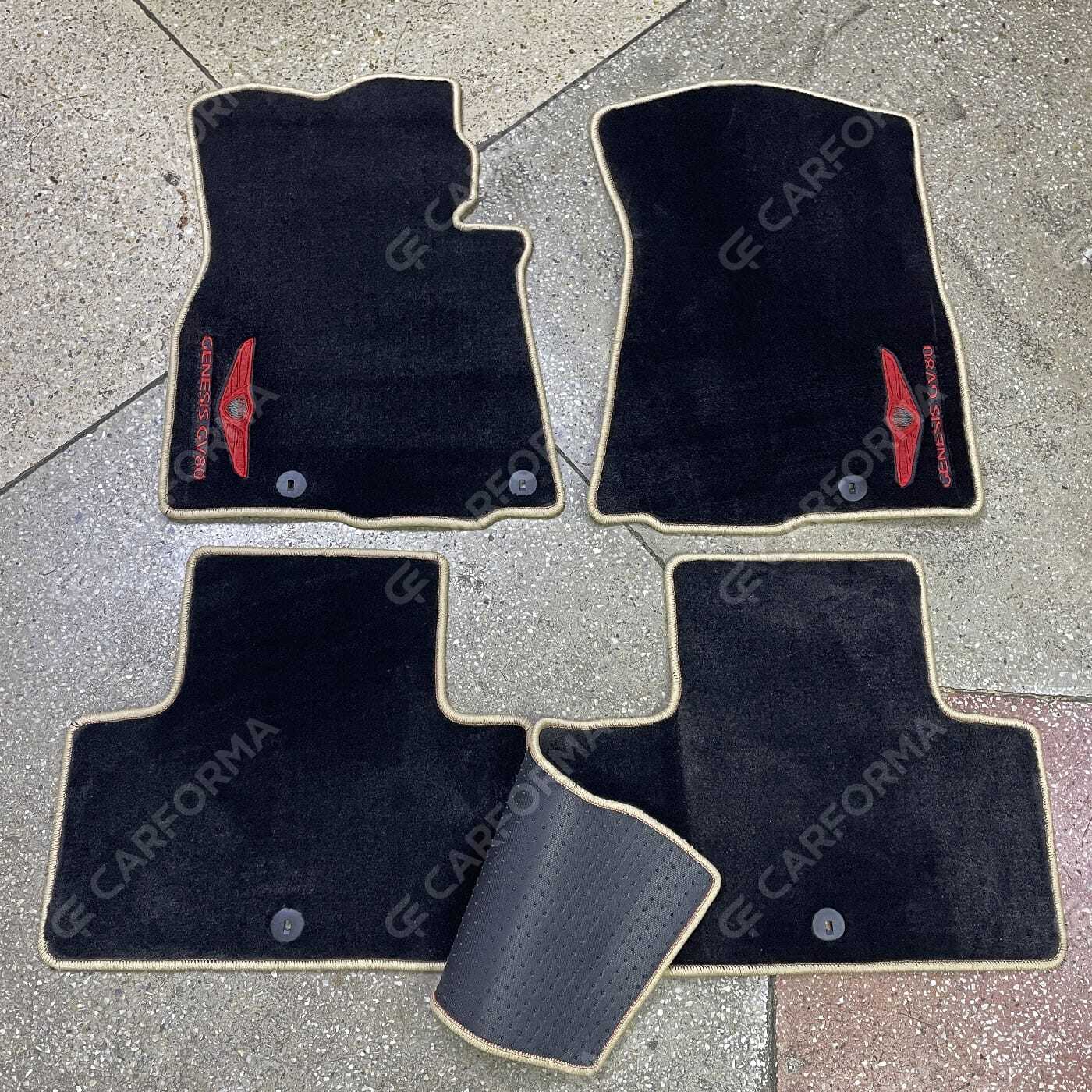 Ворсовые коврики на Genesis GV80 2020&nbsp;-&nbsp;2026 в Череповеце