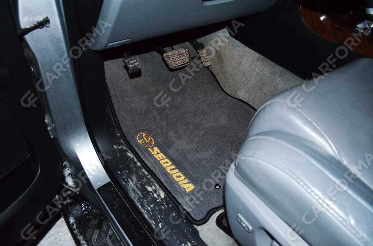 Ворсовые коврики на Toyota Sequoia II 2007&nbsp;-&nbsp;2022 в Череповеце
