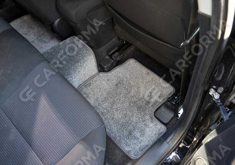 Ворсовые коврики на Mitsubishi Lancer X 2007&nbsp;-&nbsp;2017 в Череповеце