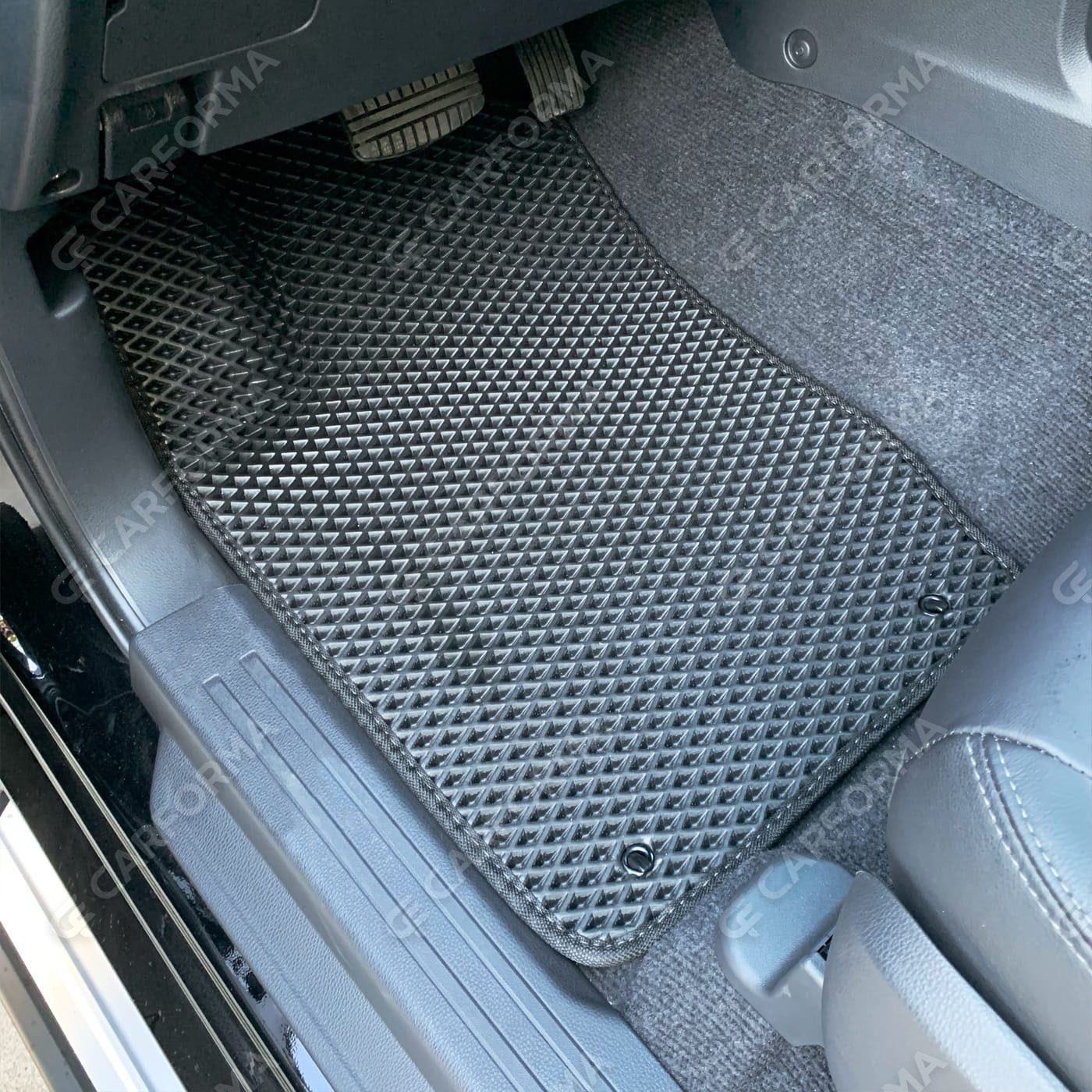 Ворсовые коврики на Mitsubishi L200 V 2015&nbsp;-&nbsp;2023 в Череповеце