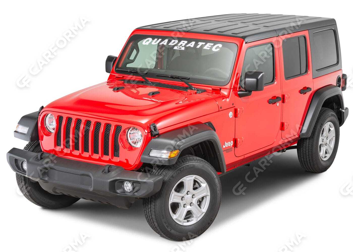 Ворсовые коврики на Jeep Wrangler (JL) 2017&nbsp;-&nbsp;2026