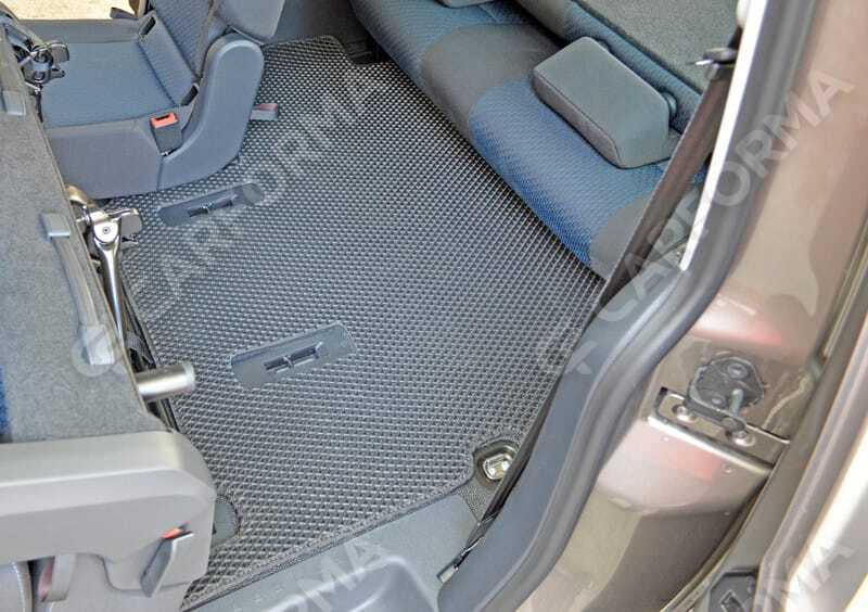 Ворсовые коврики на Volkswagen Caddy (2K) 2003&nbsp;-&nbsp;2020 в Череповеце