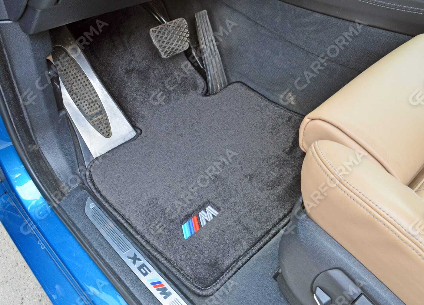 Ворсовые коврики на BMW X6 (F16) 2014&nbsp;-&nbsp;2019 в Череповеце