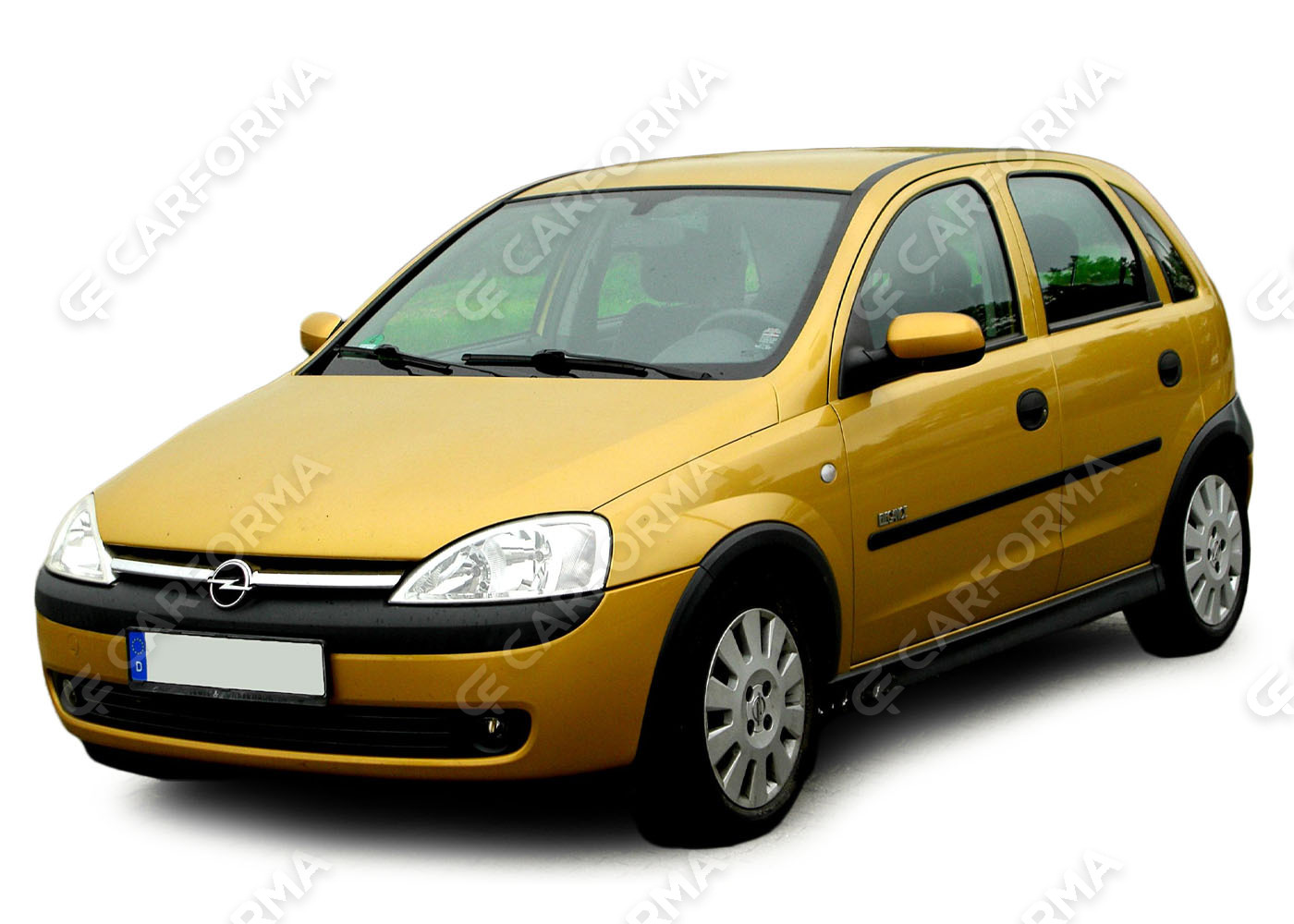 Ворсовые коврики на Opel Corsa C 2000&nbsp;-&nbsp;2006