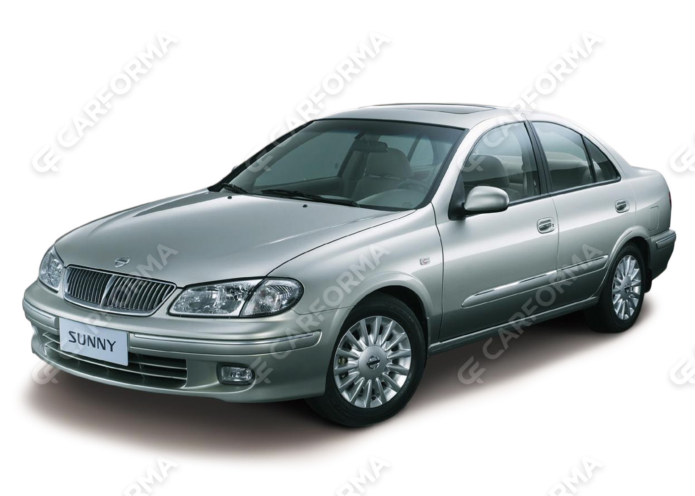 Ворсовые коврики на Nissan Sunny (N16) 2000&nbsp;-&nbsp;2005