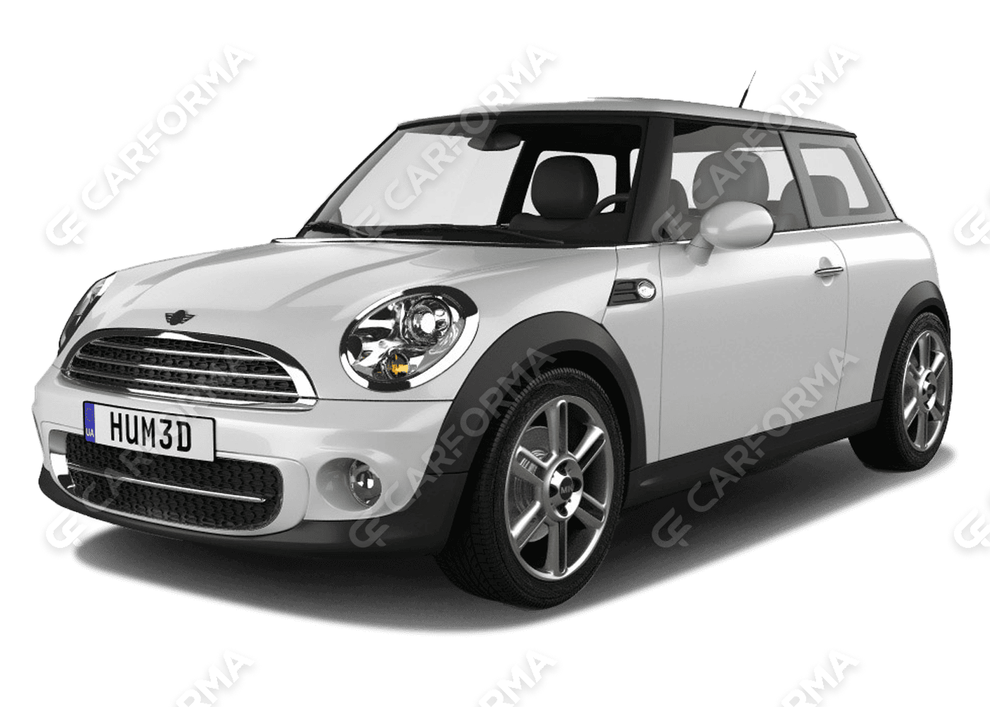 Ворсовые коврики на Mini Cooper Hatch (R56) 2006&nbsp;-&nbsp;2014