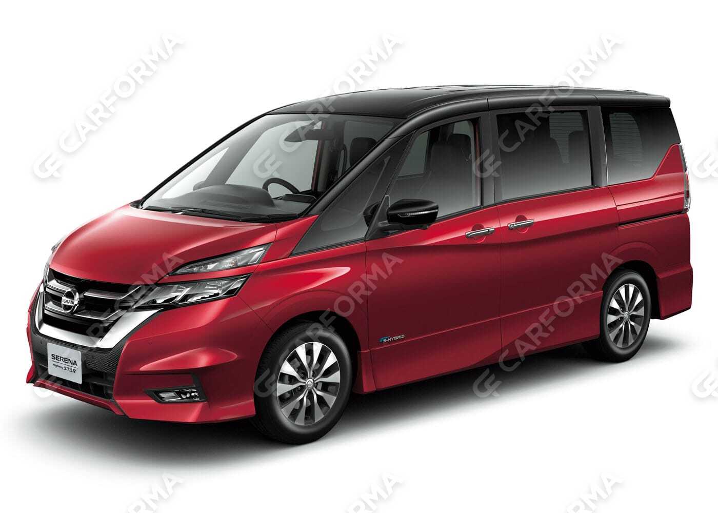Ворсовые коврики на Nissan Serena (C27) E-Power 2016&nbsp;-&nbsp;2022