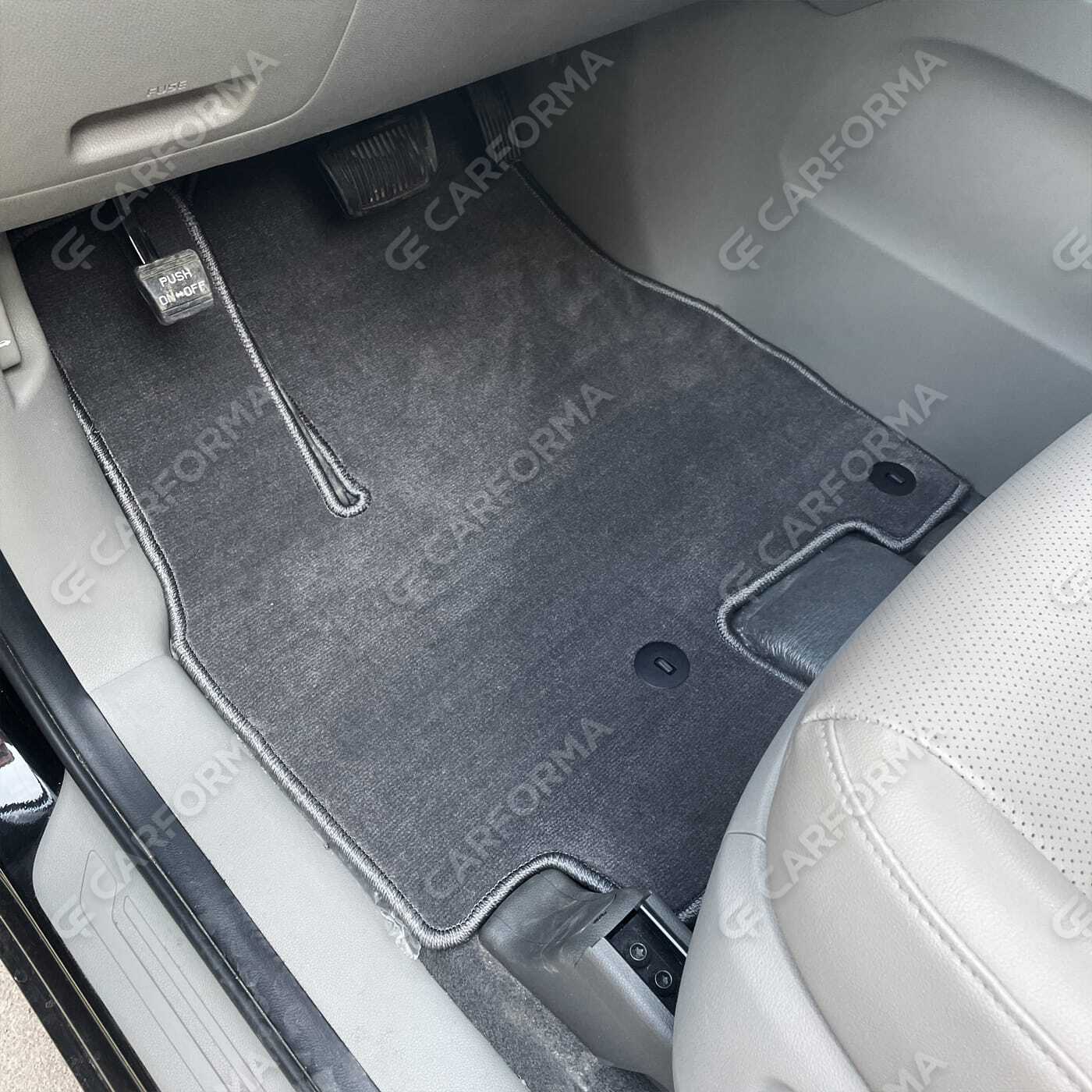 Ворсовые коврики на KIA Carnival III 9 мест и 11 мест 2014&nbsp;-&nbsp;2021 в Череповеце