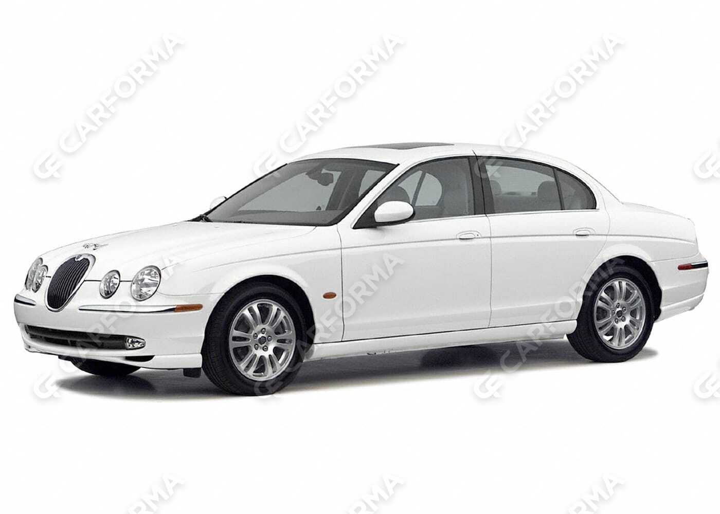Ворсовые коврики на Jaguar S-Type 1998&nbsp;-&nbsp;2008