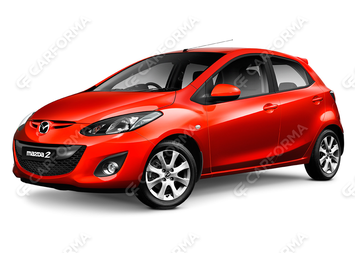 Ворсовые коврики на Mazda 2 2007&nbsp;-&nbsp;2015