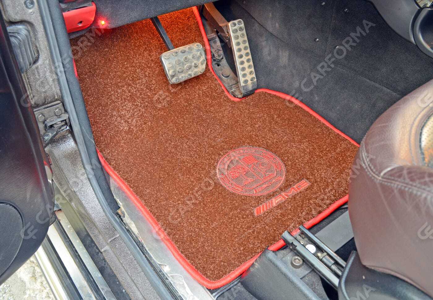 Ворсовые коврики на Mercedes G (W463) рестайлинг 2001&nbsp;-&nbsp;2018 в Череповеце