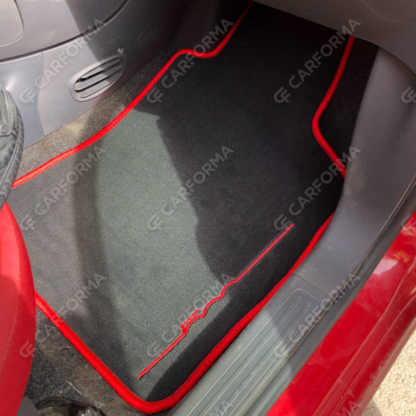 Ворсовые коврики на Fiat 500 2007&nbsp;-&nbsp;2020 в Череповеце