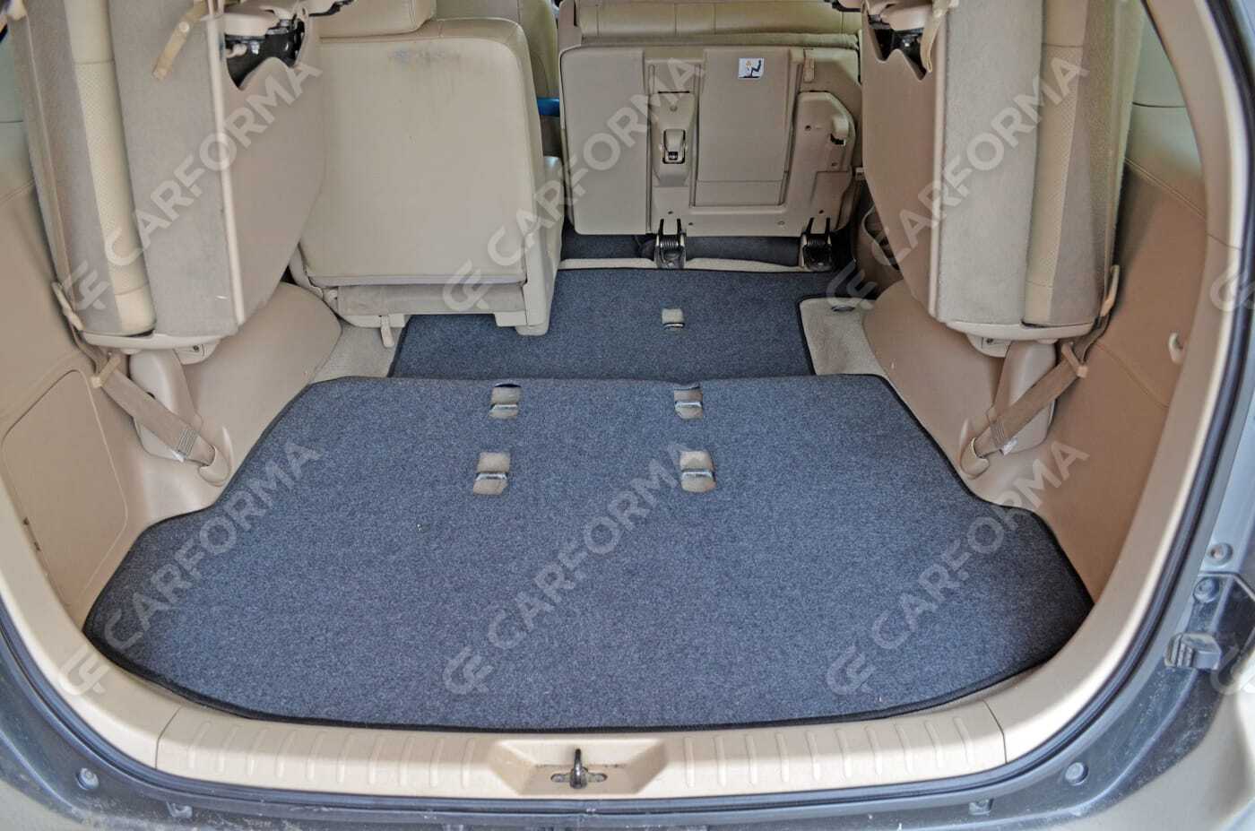 Ворсовые коврики на Toyota Fortuner I 2004&nbsp;-&nbsp;2015 в Череповеце