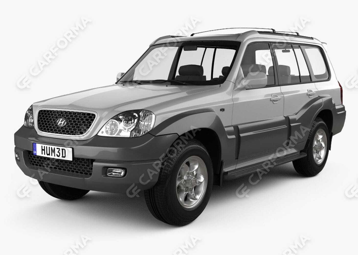 Ворсовые коврики на Hyundai Terracan 2001&nbsp;-&nbsp;2008 в Череповеце