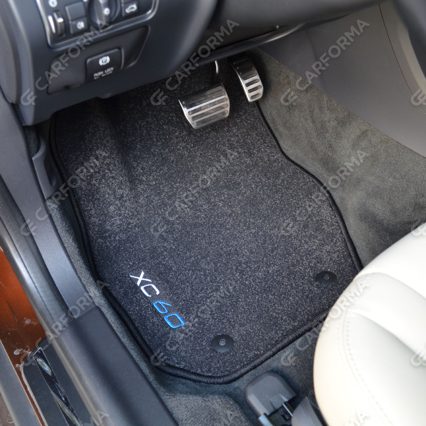 Ворсовые коврики на Volvo XC60 I 2008&nbsp;-&nbsp;2017 в Череповеце