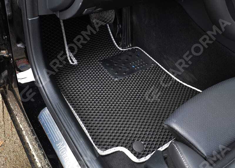 Ворсовые коврики на Mercedes C (W205) 2014&nbsp;-&nbsp;2023 в Череповеце