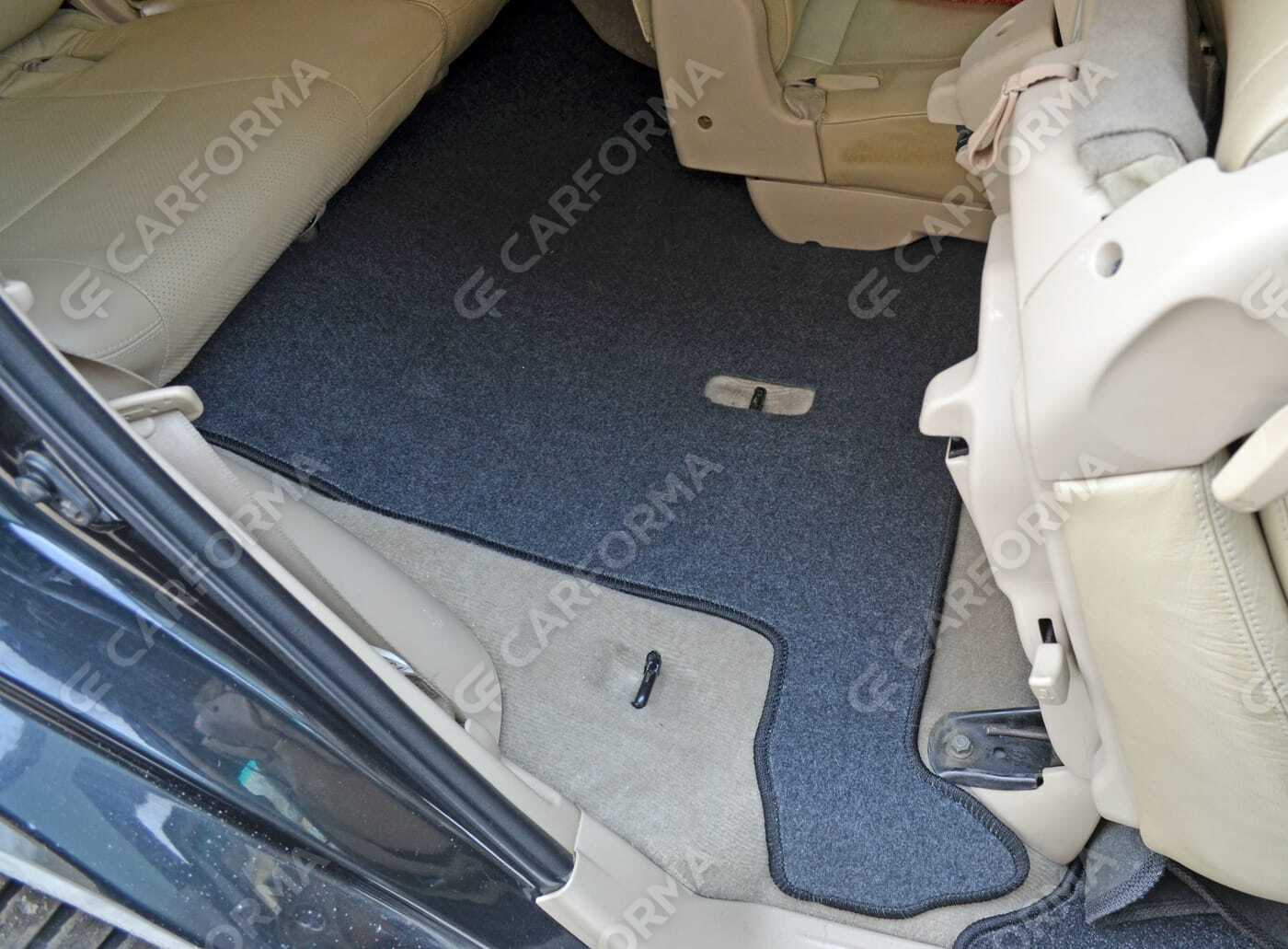 Ворсовые коврики на Toyota Fortuner I 2004&nbsp;-&nbsp;2015 в Череповеце