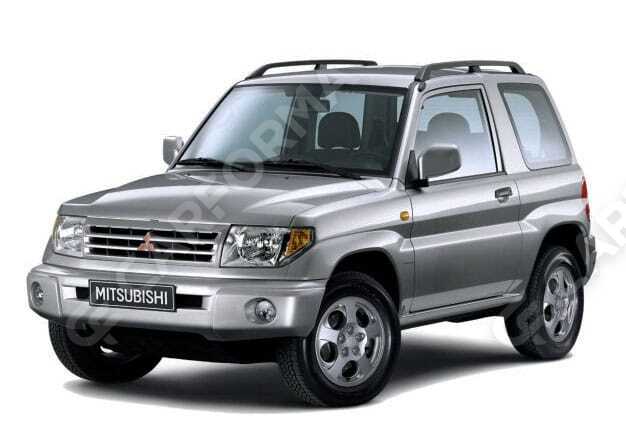 Ворсовые коврики на Mitsubishi Pajero Pinin 1998&nbsp;-&nbsp;2006