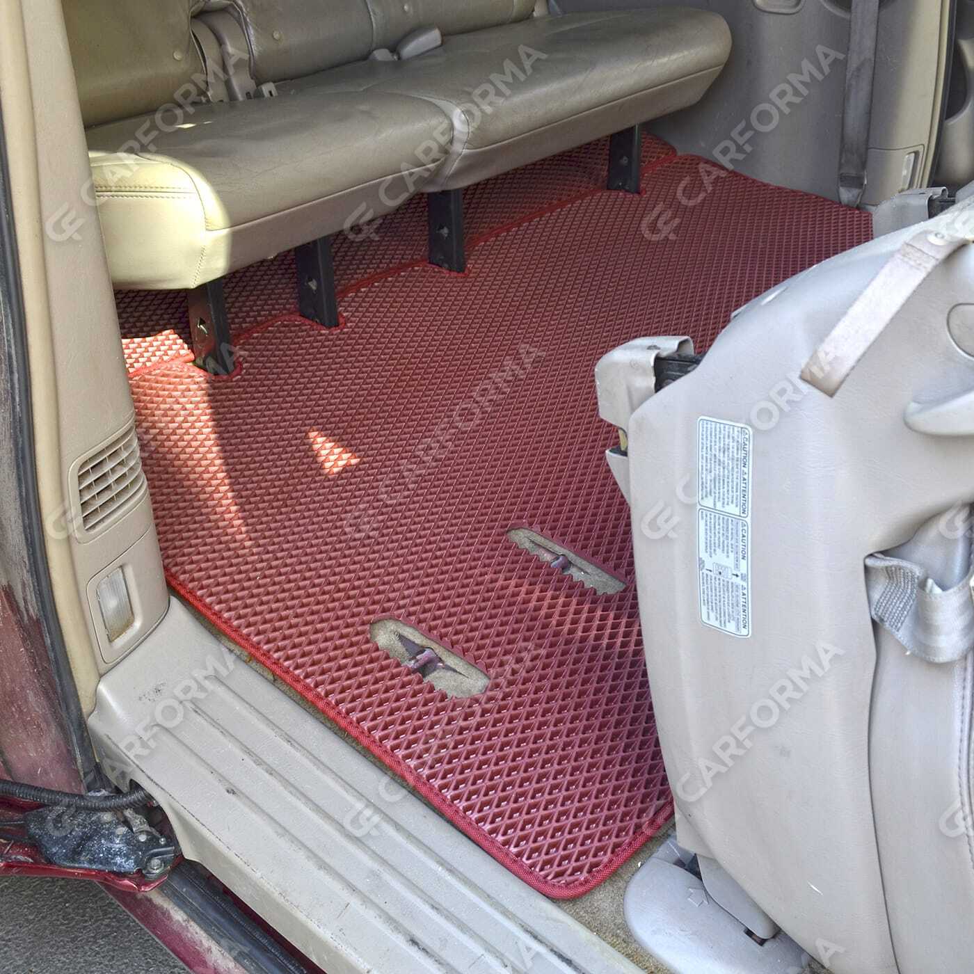 Ворсовые коврики на Toyota Sienna II 2003&nbsp;-&nbsp;2010 в Череповеце