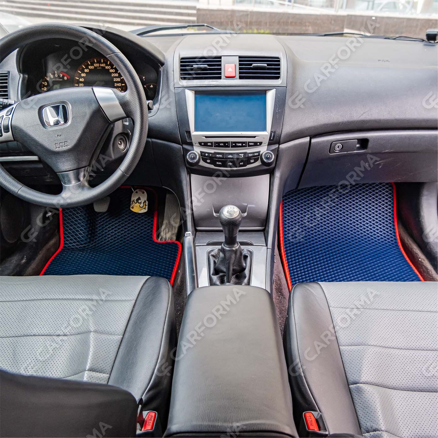 Ворсовые коврики на Honda Accord 7 2002&nbsp;-&nbsp;2008 в Череповеце