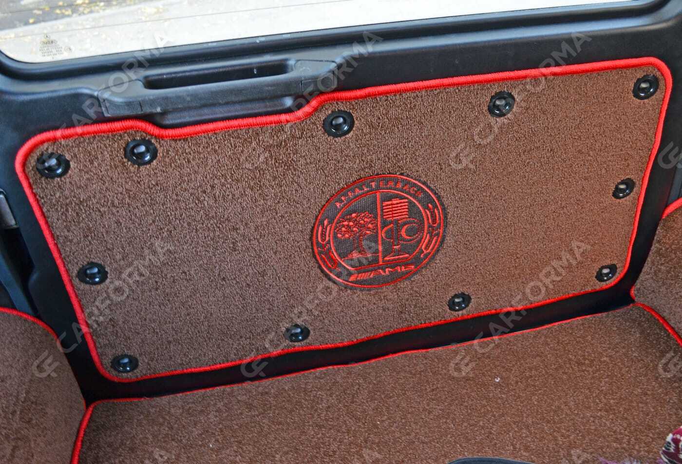 Ворсовые коврики на Mercedes G (W463) рестайлинг 2001&nbsp;-&nbsp;2018 в Череповеце