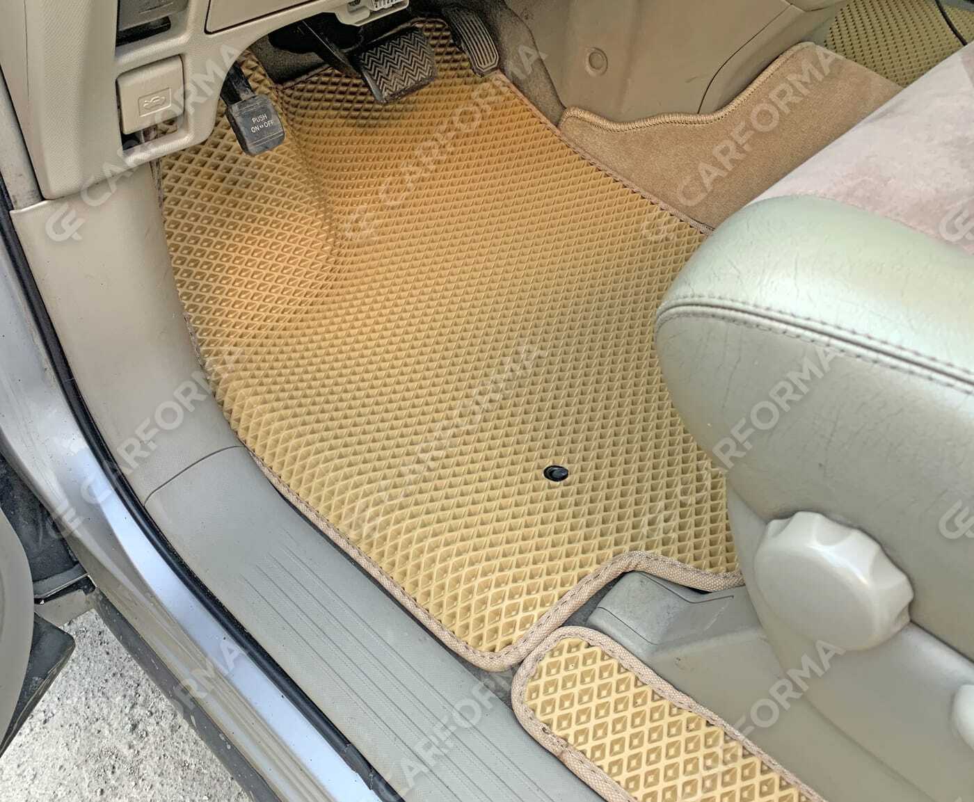 Ворсовые коврики на Toyota Previa (XR30, XR40) 2000&nbsp;-&nbsp;2007 в Череповеце