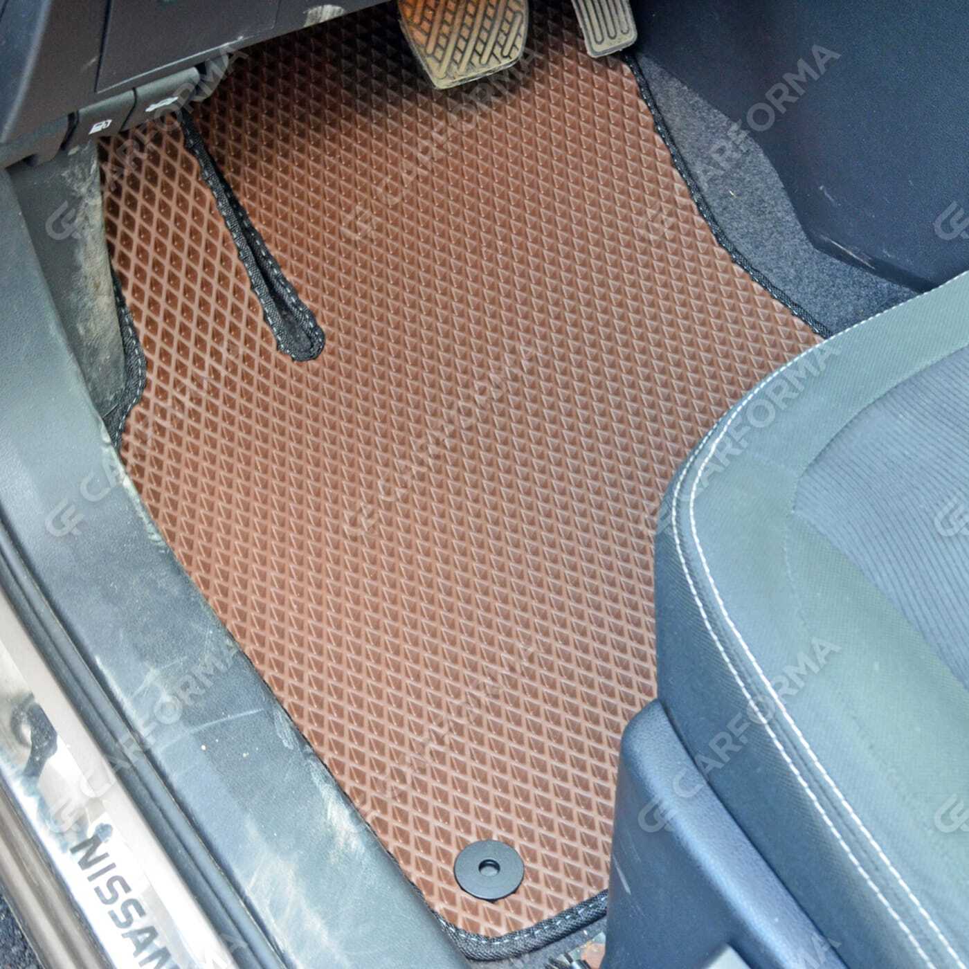 Ворсовые коврики на Nissan Qashqai+2 (J10) 2008&nbsp;-&nbsp;2013 в Череповеце