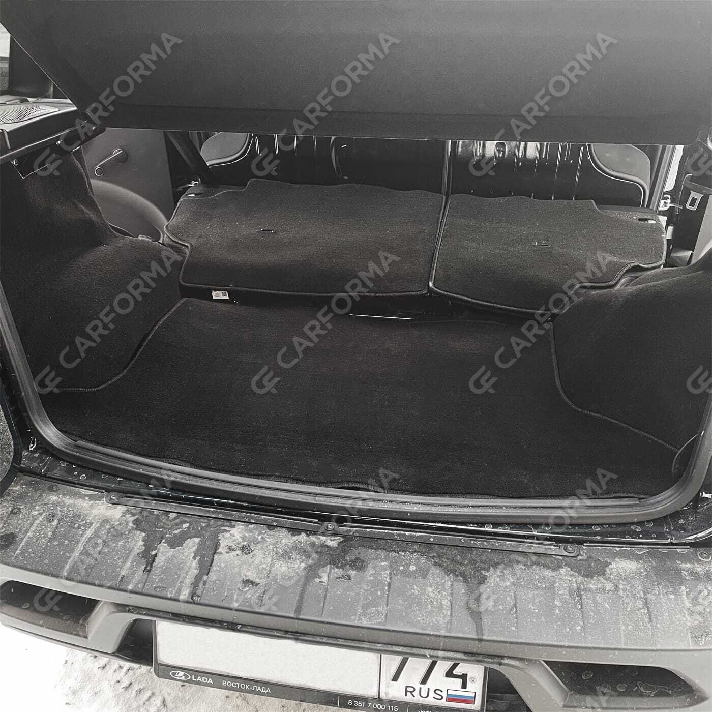 Ворсовые коврики на Lada (ВАЗ) Niva Travel 2020&nbsp;-&nbsp;2026 в Череповеце
