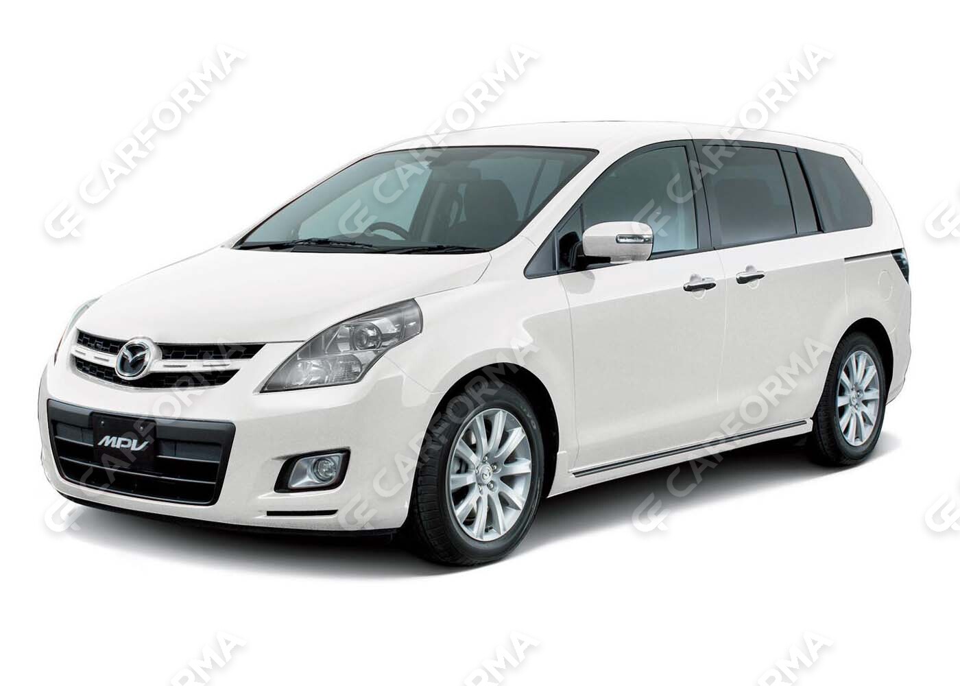 Ворсовые коврики на Mazda MPV III 2006&nbsp;-&nbsp;2016