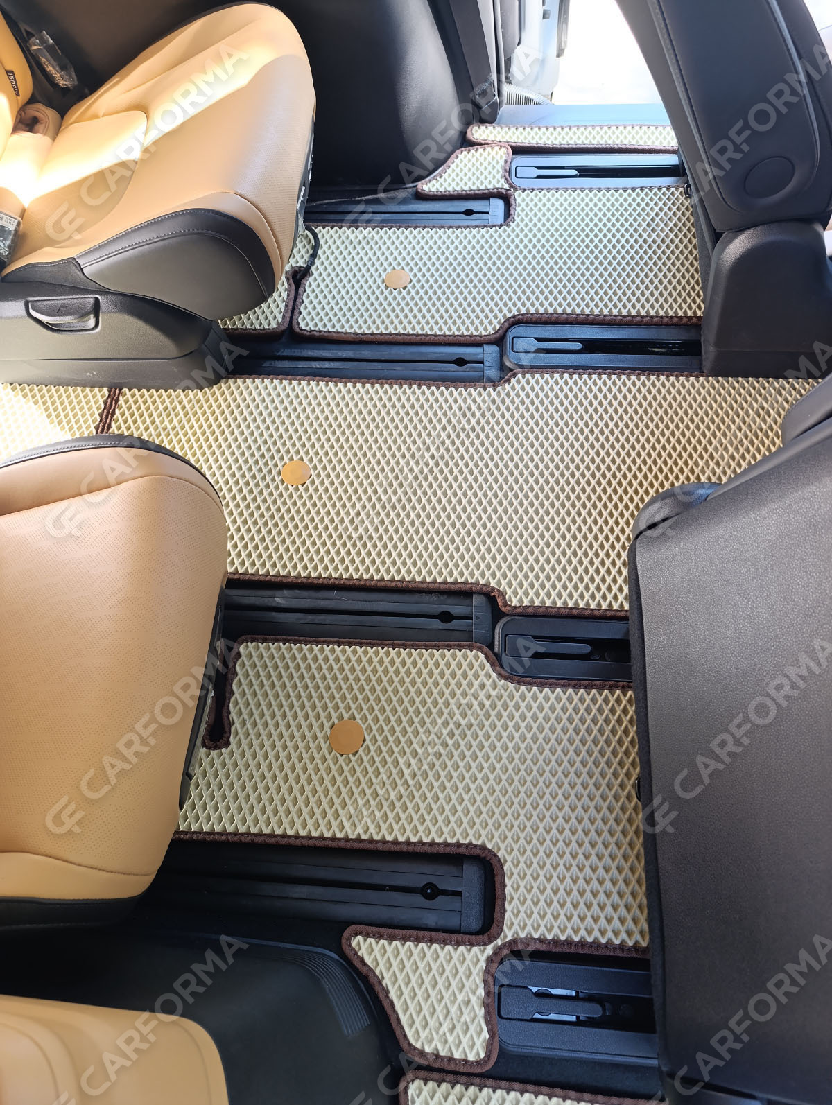 Ворсовые коврики на KIA Carnival IV 11 мест 2020&nbsp;-&nbsp;2026 в Череповеце