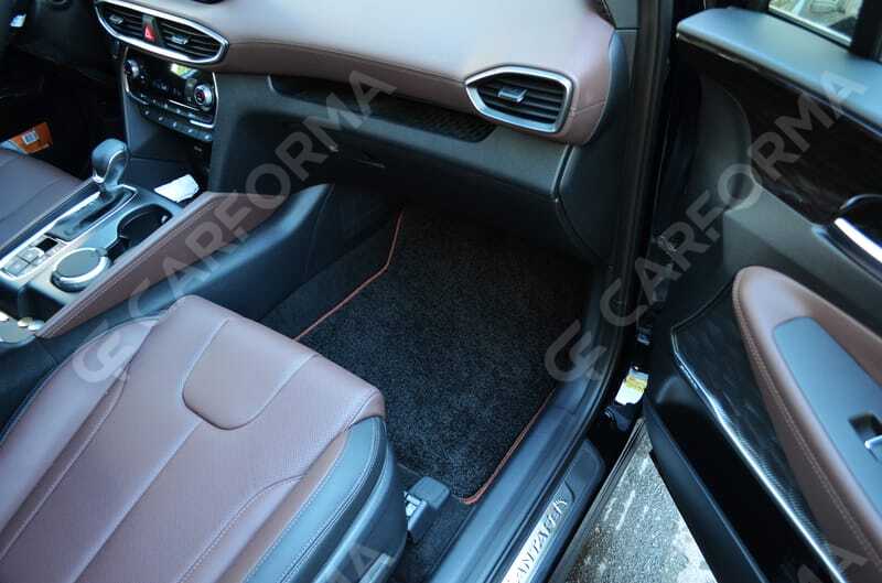 Ворсовые коврики на Hyundai Santa Fe IV 2018&nbsp;-&nbsp;2021 в Череповеце