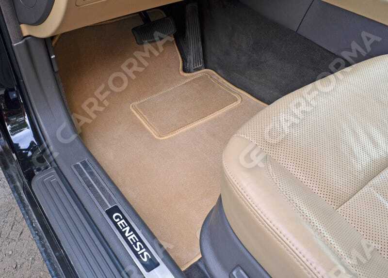 Ворсовые коврики на Hyundai Genesis I 2008&nbsp;-&nbsp;2014 в Череповеце