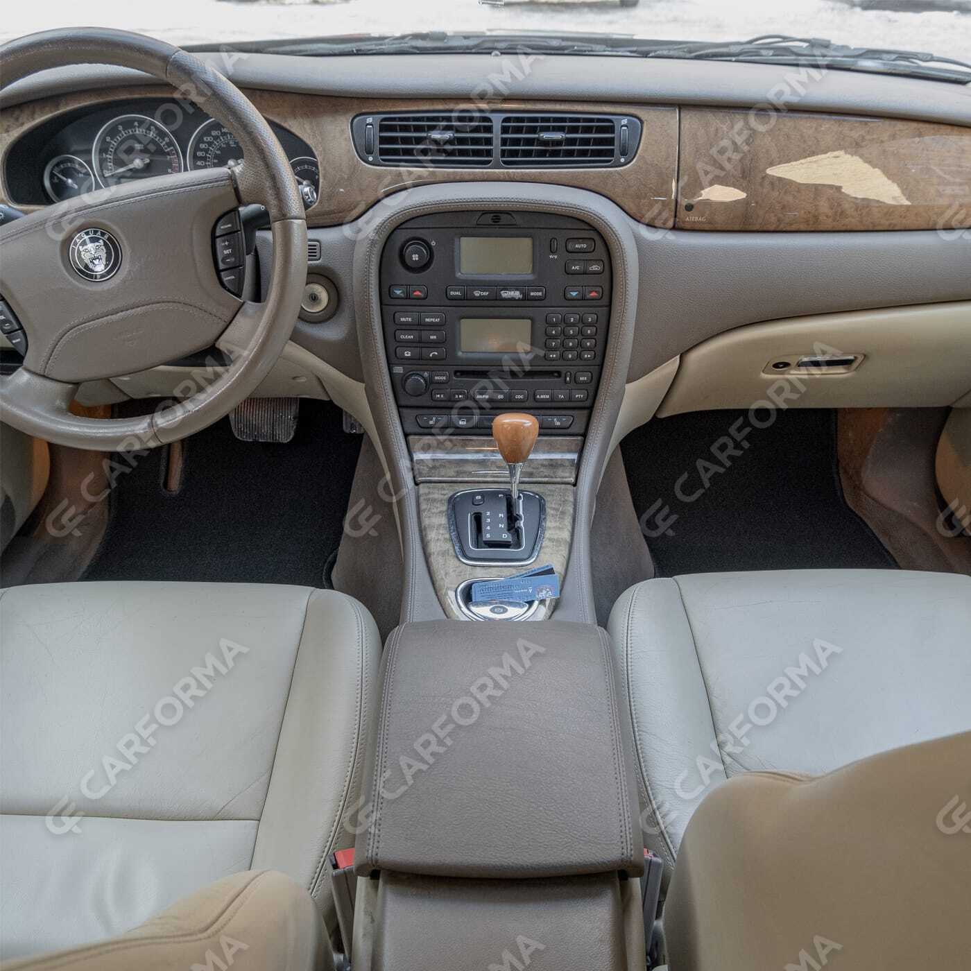 Ворсовые коврики на Jaguar S-Type 1998&nbsp;-&nbsp;2008 в Череповеце