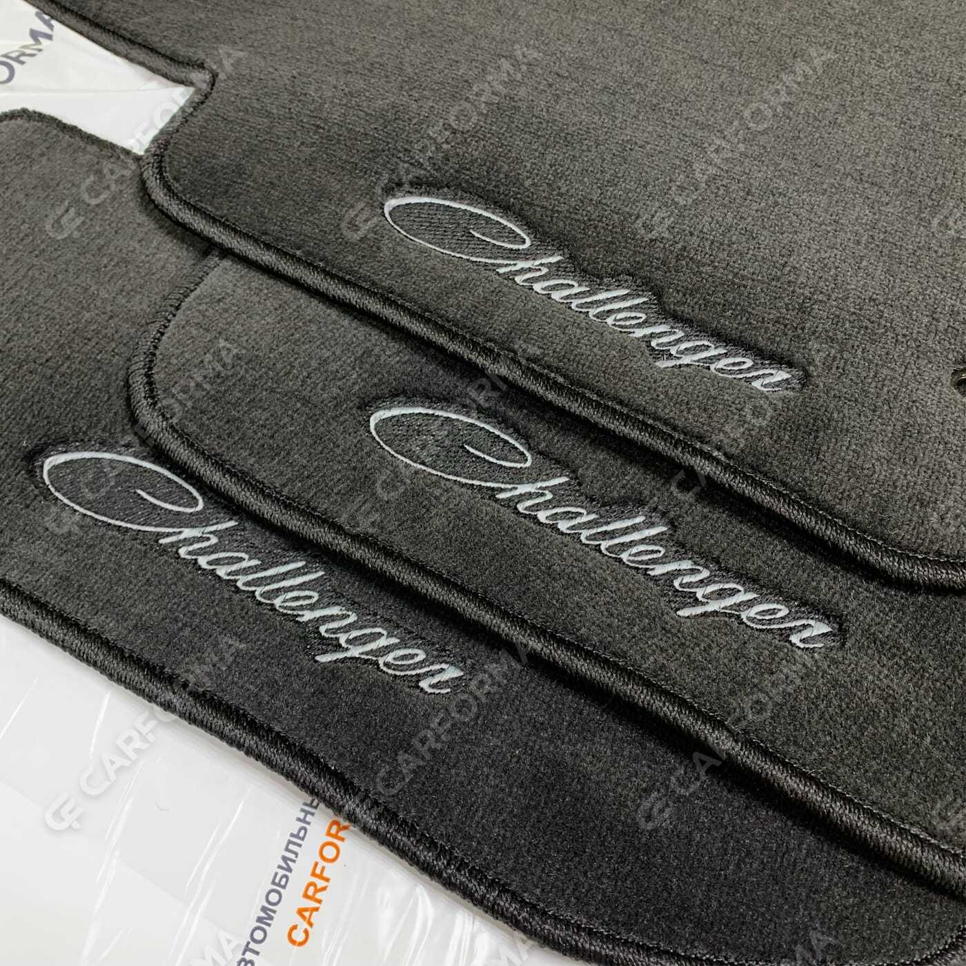 Ворсовые коврики на Dodge Challenger III 2008&nbsp;-&nbsp;2023 в Череповеце