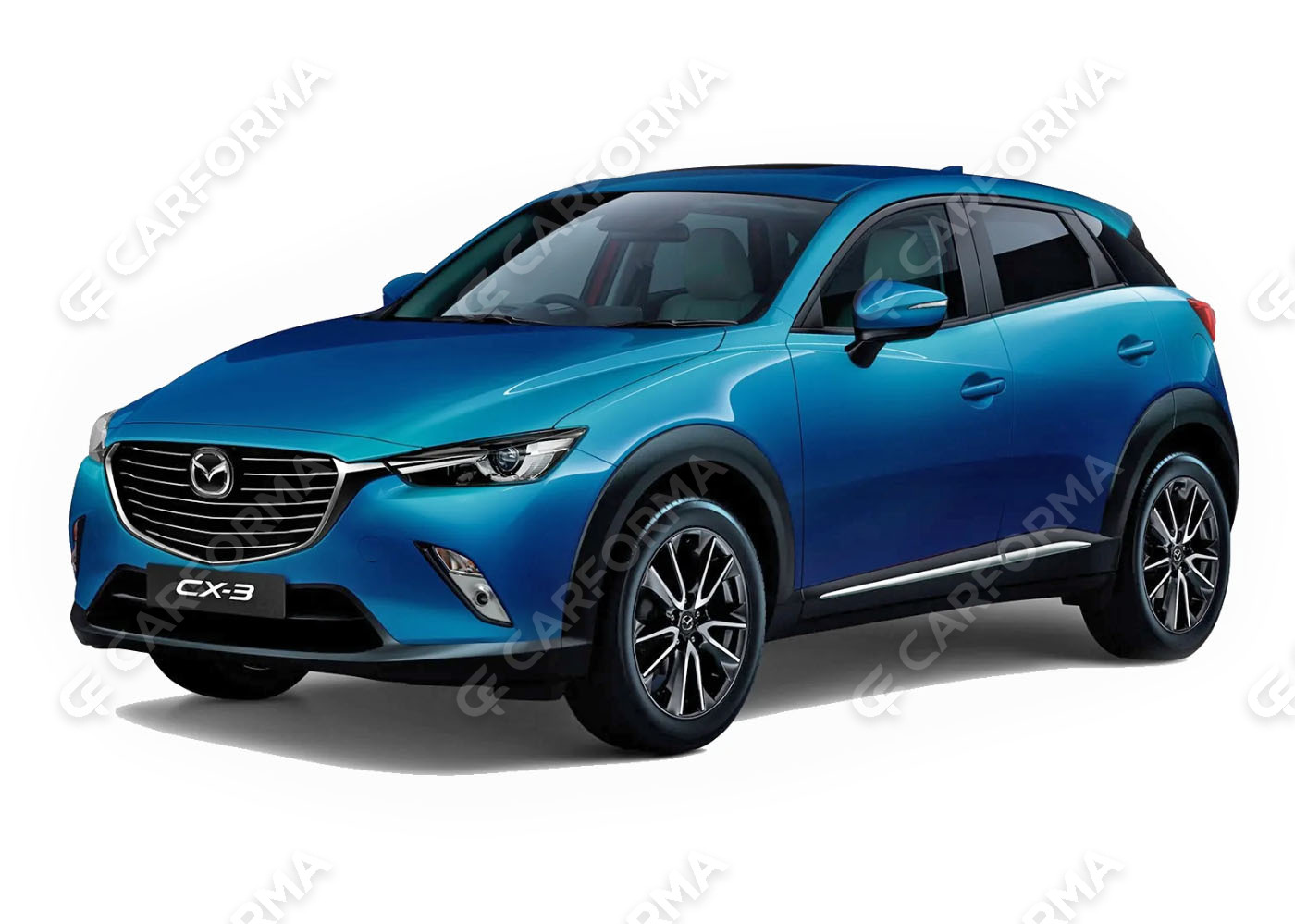 Ворсовые коврики на Mazda CX3 2014&nbsp;-&nbsp;2026