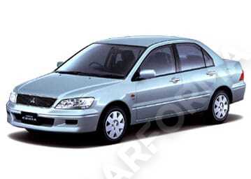 EVA коврики на Mitsubishi Lancer Cedia 2000&nbsp;-&nbsp;2004