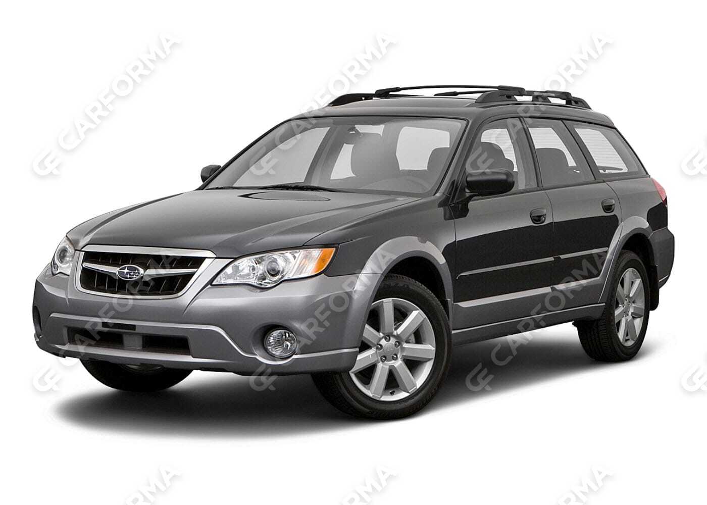 Ворсовые коврики на Subaru Outback III 2003&nbsp;-&nbsp;2009