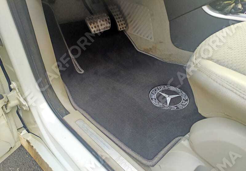 Ворсовые коврики на Mercedes B (W245) 2005&nbsp;-&nbsp;2012 в Череповеце