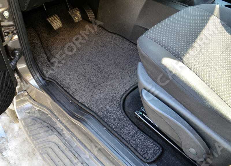 Ворсовые коврики на УАЗ Патриот (рестайлинг) 2014&nbsp;-&nbsp;2026 в Череповеце