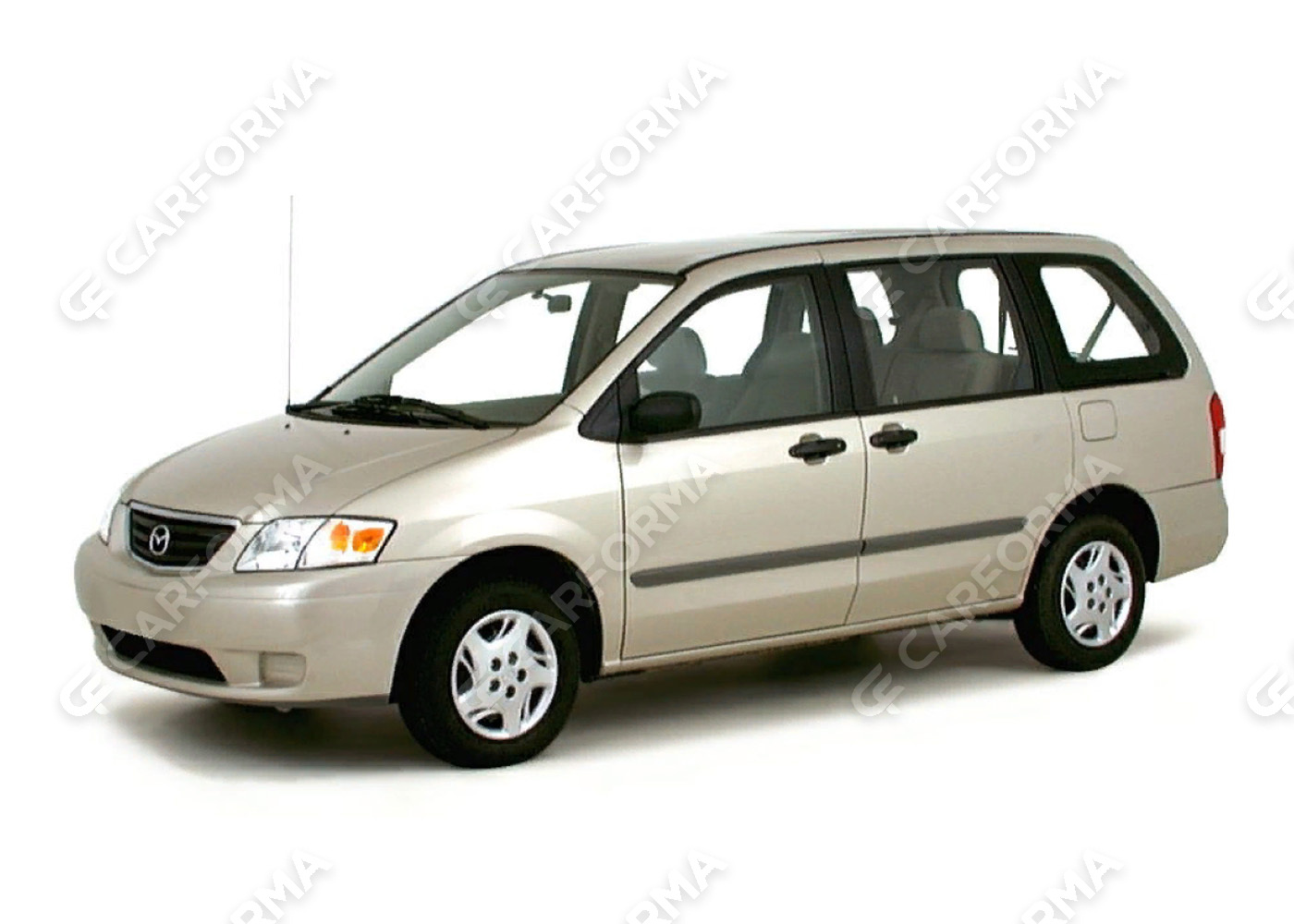 Ворсовые коврики на Mazda MPV II 1999&nbsp;-&nbsp;2006