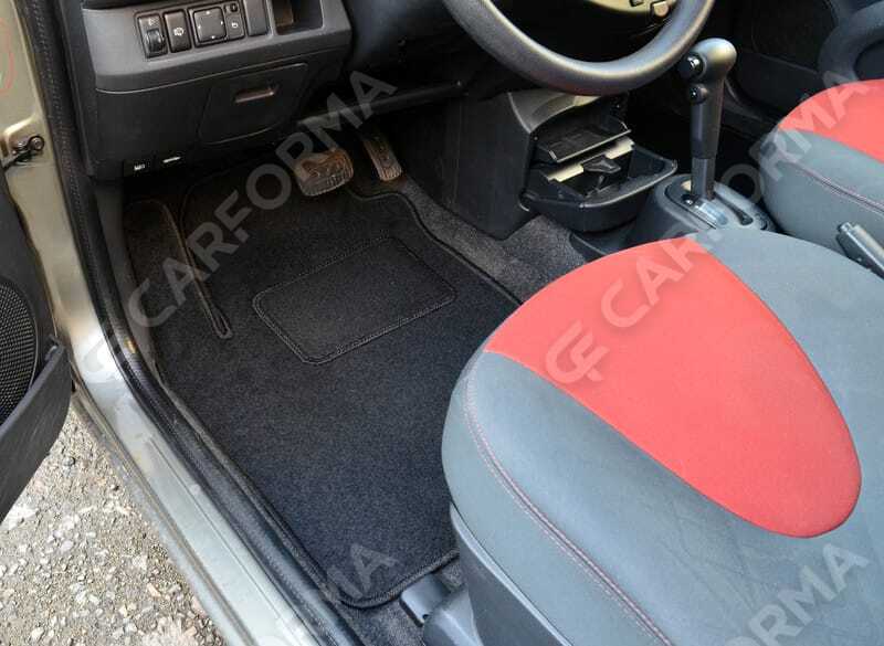 Ворсовые коврики на Nissan Micra (K12) 2003&nbsp;-&nbsp;2010 в Череповеце