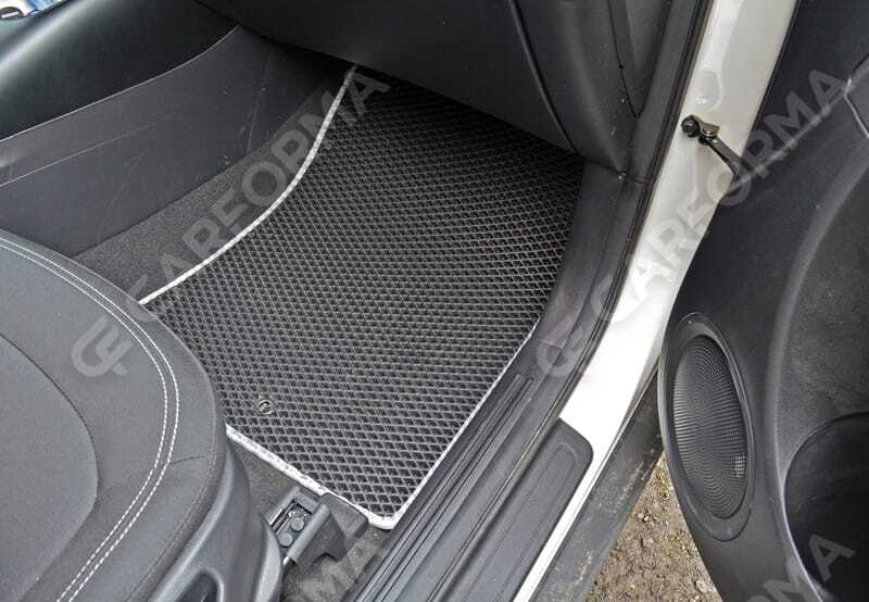 Ворсовые коврики на KIA Soul II 2014&nbsp;-&nbsp;2019 в Череповеце
