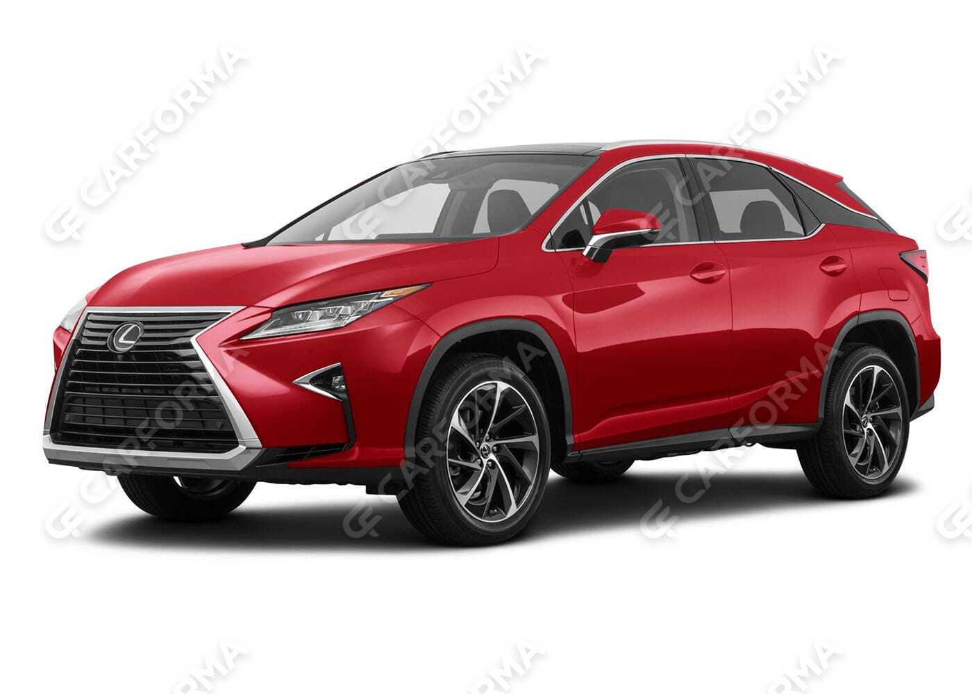 Ворсовые коврики на Lexus RX IV 2015&nbsp;-&nbsp;2022