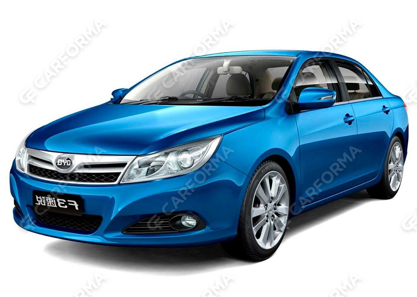 Ворсовые коврики на BYD F3 2005&nbsp;-&nbsp;2014