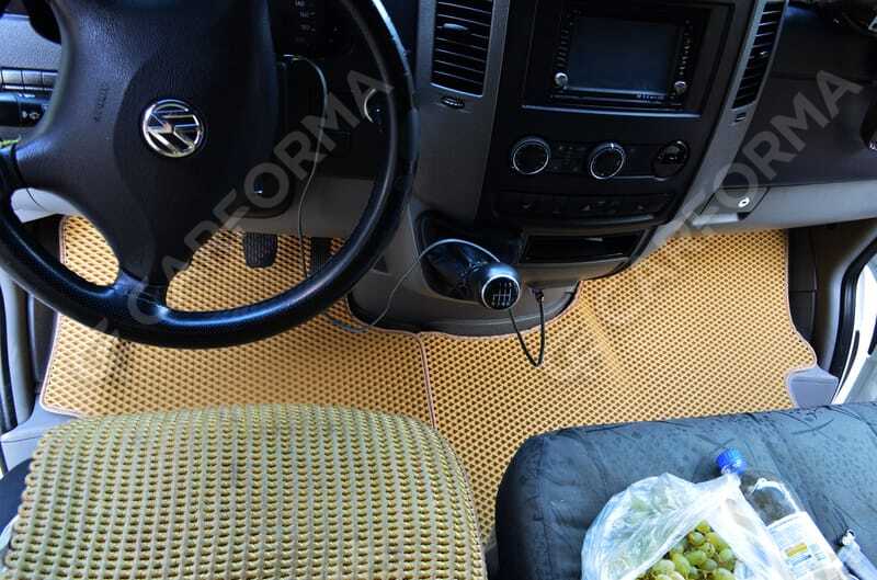 Ворсовые коврики на Volkswagen Crafter I 2006&nbsp;-&nbsp;2017 в Череповеце