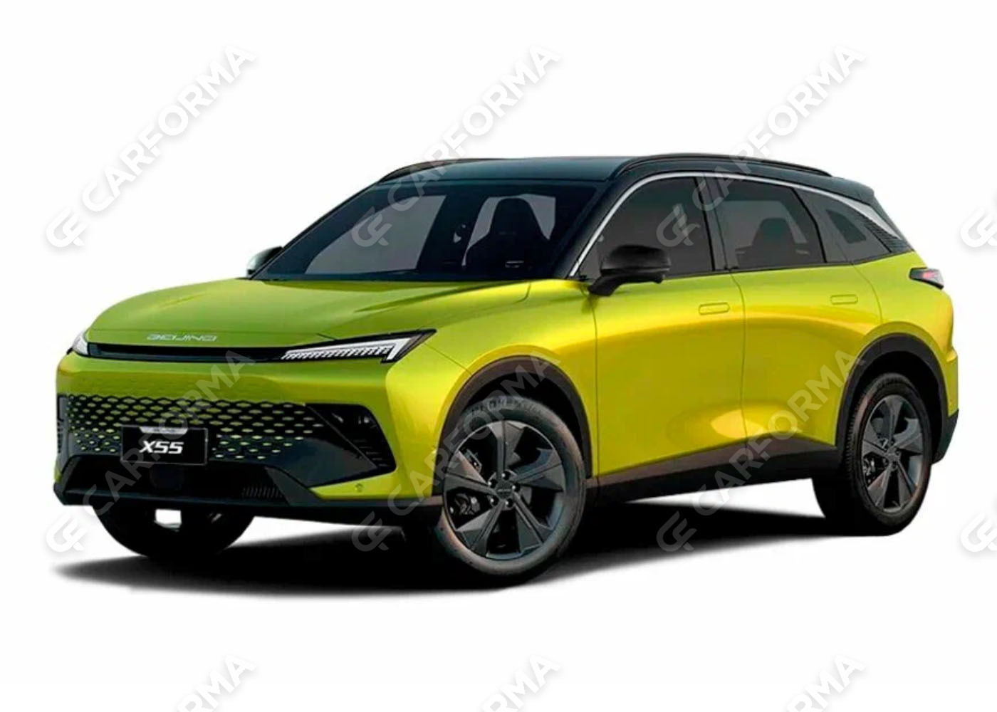 Ворсовые коврики на Baic X55 2022&nbsp;-&nbsp;2026