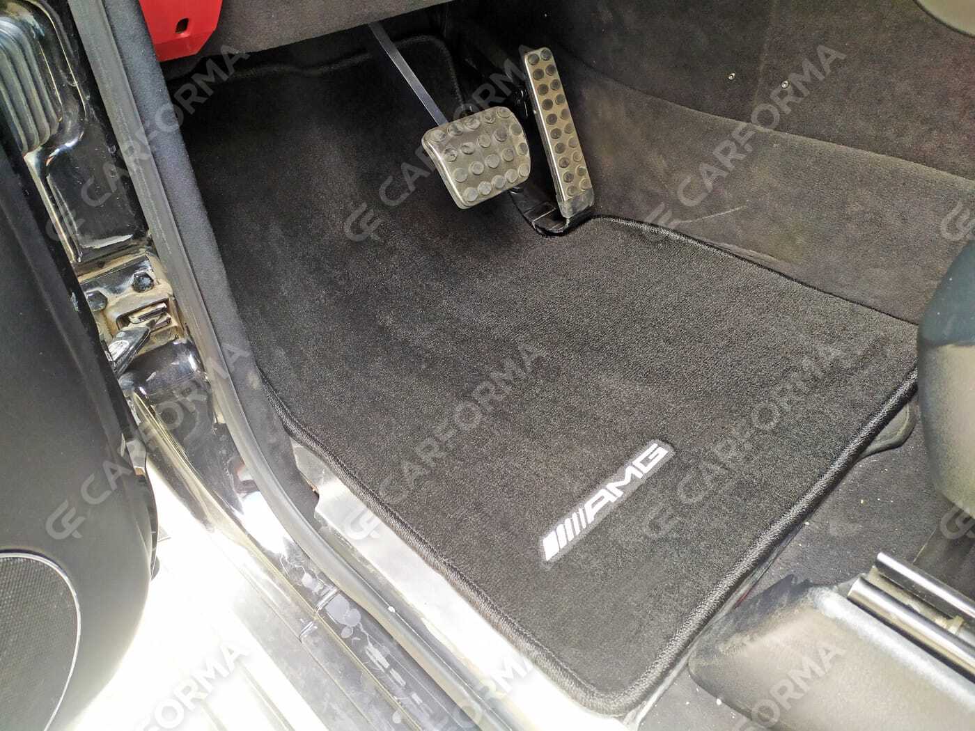 Ворсовые коврики на Mercedes G (W463) рестайлинг 2001&nbsp;-&nbsp;2018 в Череповеце