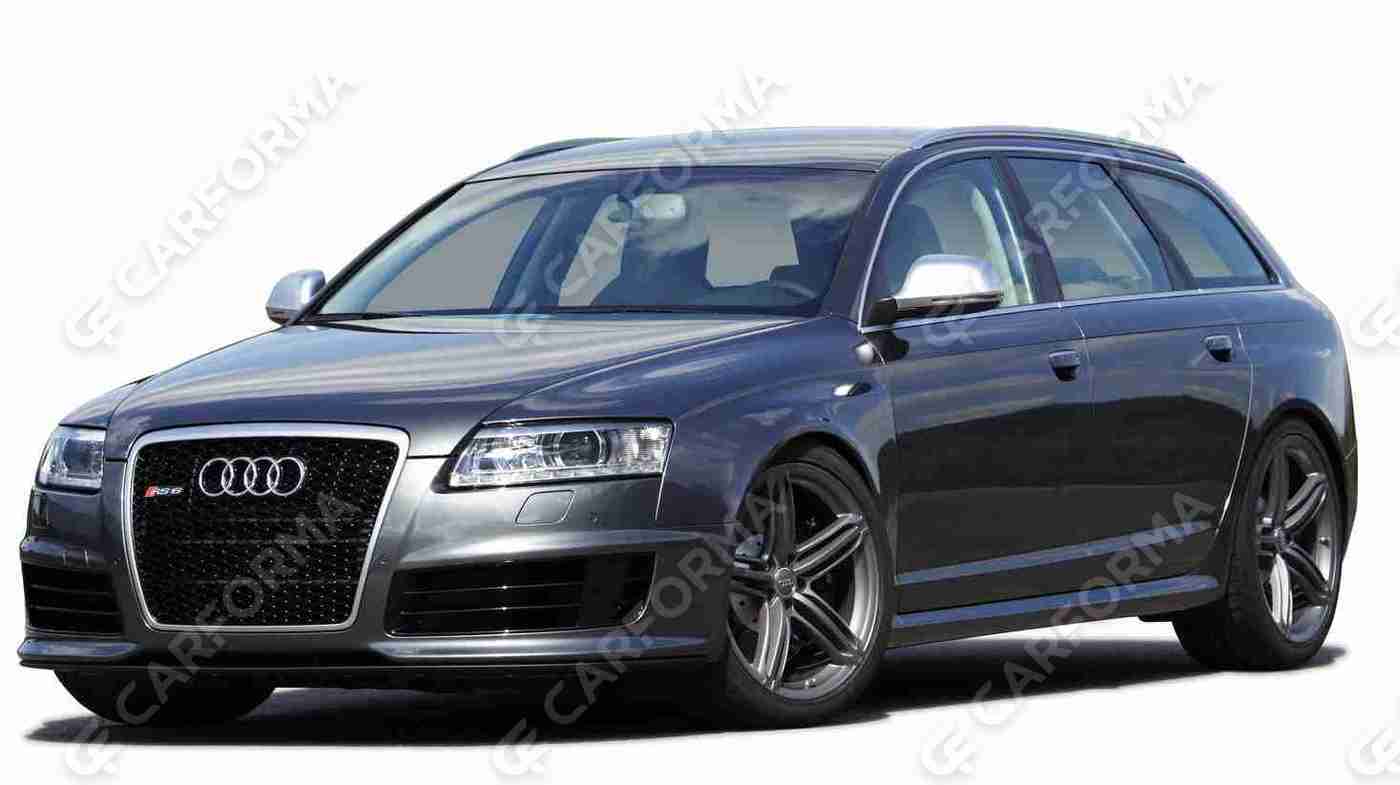 Ворсовые коврики на Audi RS6 (C6) 2002&nbsp;-&nbsp;2012